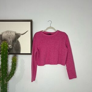 Zara pink sweater